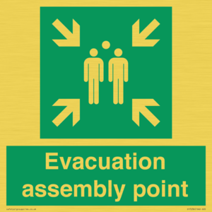 Evacuation assembly point